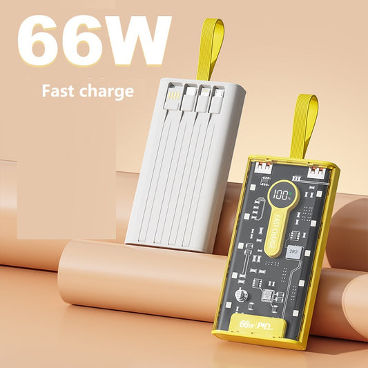 66w Super Fast Charge Cyberpunk Power Bank 10000mah for iPhone Samsung Xiaomi