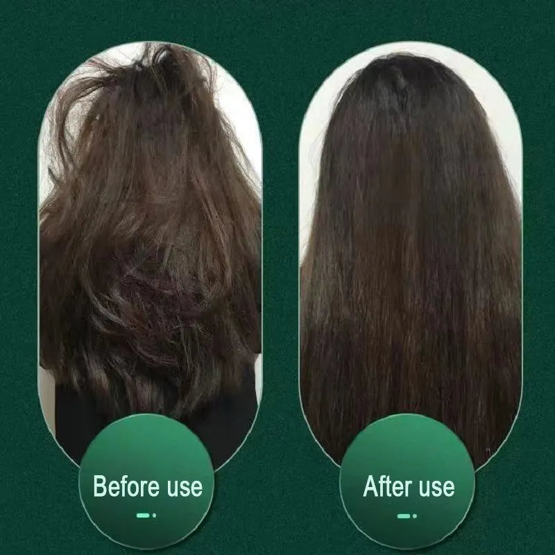 2 in 1  Straightener Brush Hair Curler & Straightener For Women (random Color)