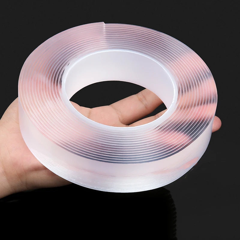 Nano Tape Double Sided Tape Transparent Waterproof Adhesive Tapes Cleanable Kitchen & Bathroom Supplies Tapes