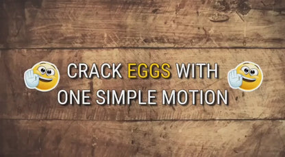 Egg Cracker and Separator Tool
